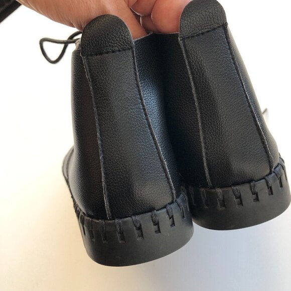 Caposhie Black Microfiber Chukka Ankle Boots US 10 Fits small more like 9 or 9.5 - Picture 16 of 16